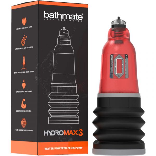 BATHMATE - HYDROMAX 3 ROJO - Imagen 3