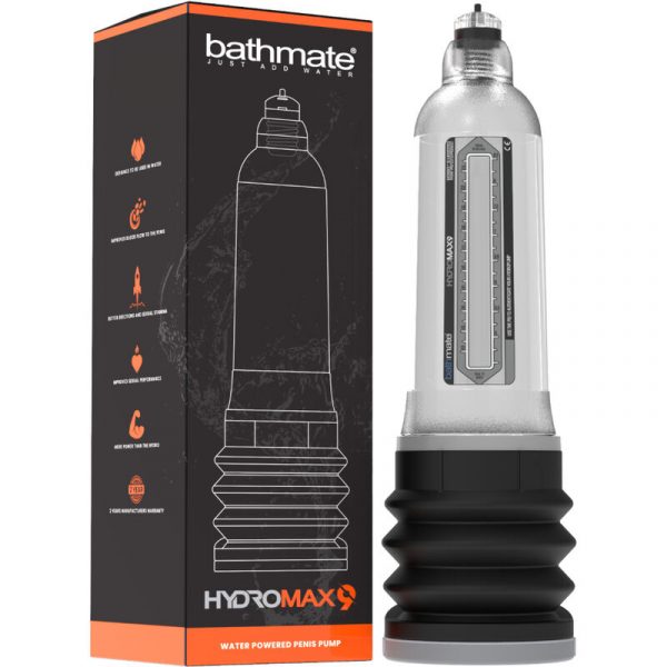 BATHMATE - HYDROMAX 9 BOMBA AUMENTO PENE TRANSPARENTE - Imagen 3