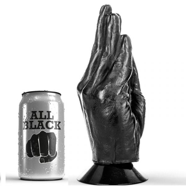 ALL BLACK - DILDO FISTING 21 CM - Imagen 2