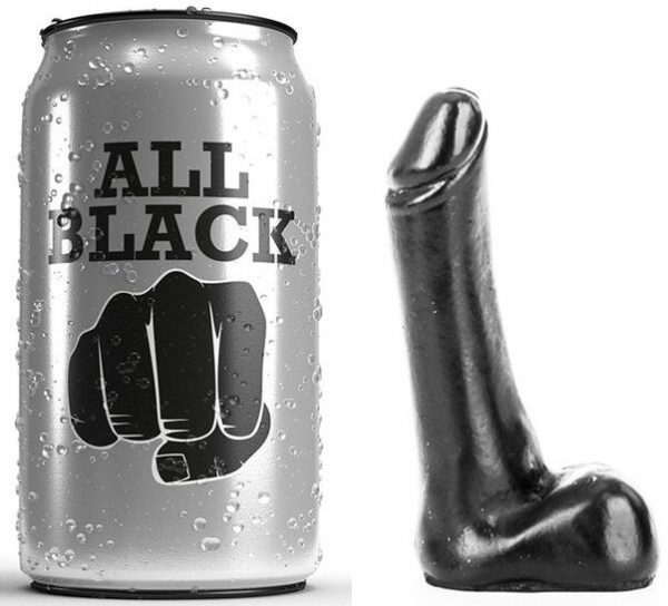 ALL BLACK - DILDO 9 CM - Imagen 2