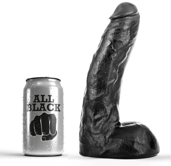 ALL BLACK - DONG 22 CM - Imagen 2