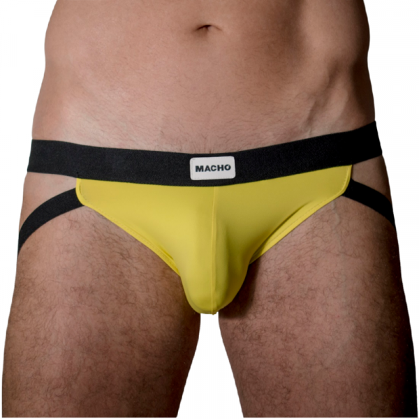 MACHO - MX22A SUSPENSORIO AMARILLO L/XL - Imagen 3