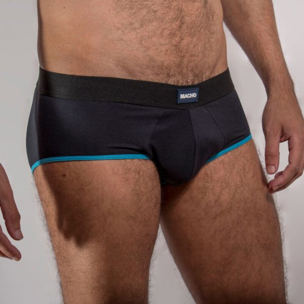 MACHO - MS24B CALZONCILLO BRIEF DARK AZUL L - Imagen 3