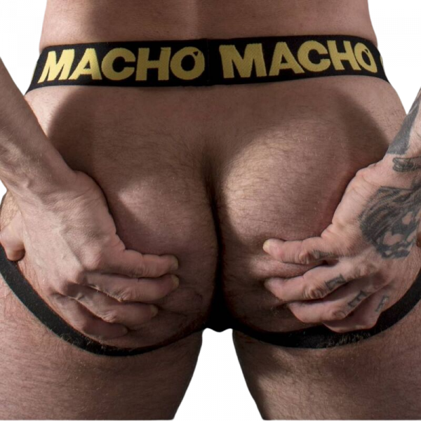 MACHO - MX25AC JOCK CUERO AMARILLO M - Imagen 3