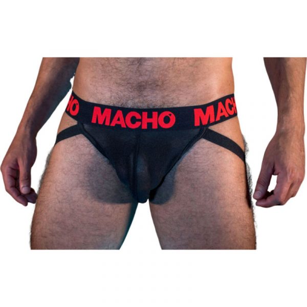MACHO - MX26X2 JOCK NEGRO/ROJO L - Imagen 2