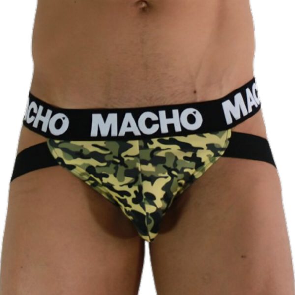 MACHO - MX28MV JOCK MILITAR VERDE M - Imagen 2