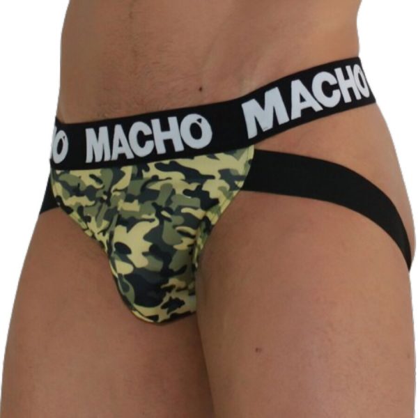 MACHO - MX28MV JOCK MILITAR VERDE XL - Imagen 3