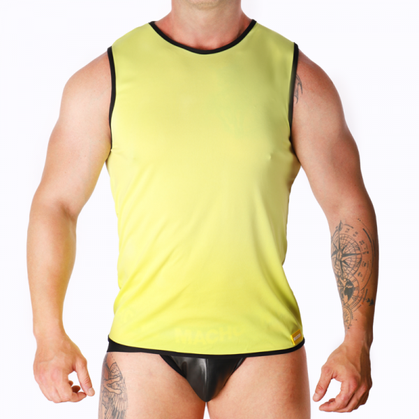 MACHO - CAMISETA AMARILLO L/XL - Imagen 2