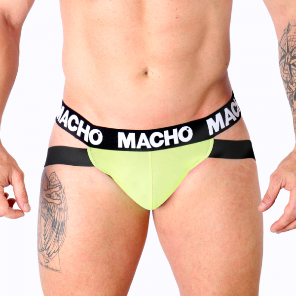MACHO - MX28FA JOCK AMARILLO XL - Imagen 2