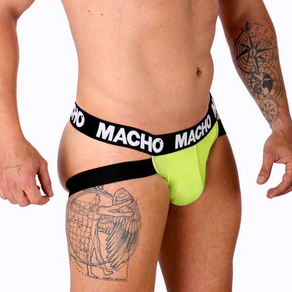 MACHO - MX28FA JOCK AMARILLO L - Imagen 3