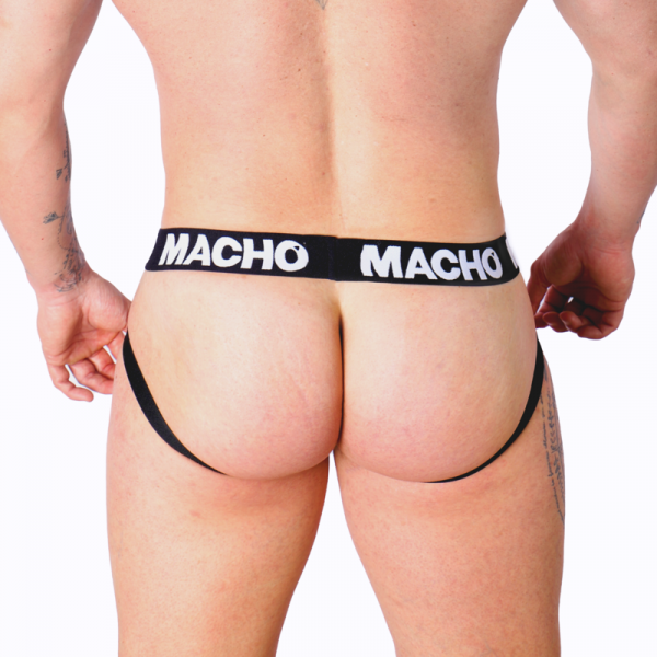 MACHO - MX26X1 JOCK REJILLA BLANCO XL - Imagen 5