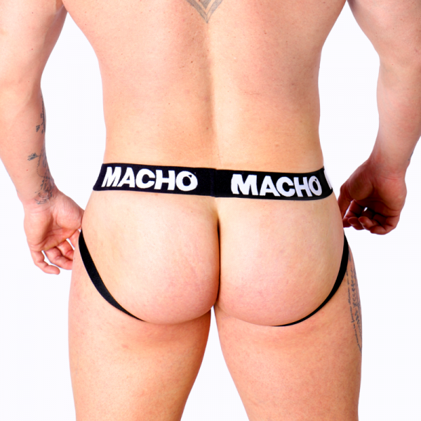 MACHO - MX25NC JOCK CUERO NEGRO M - Imagen 5
